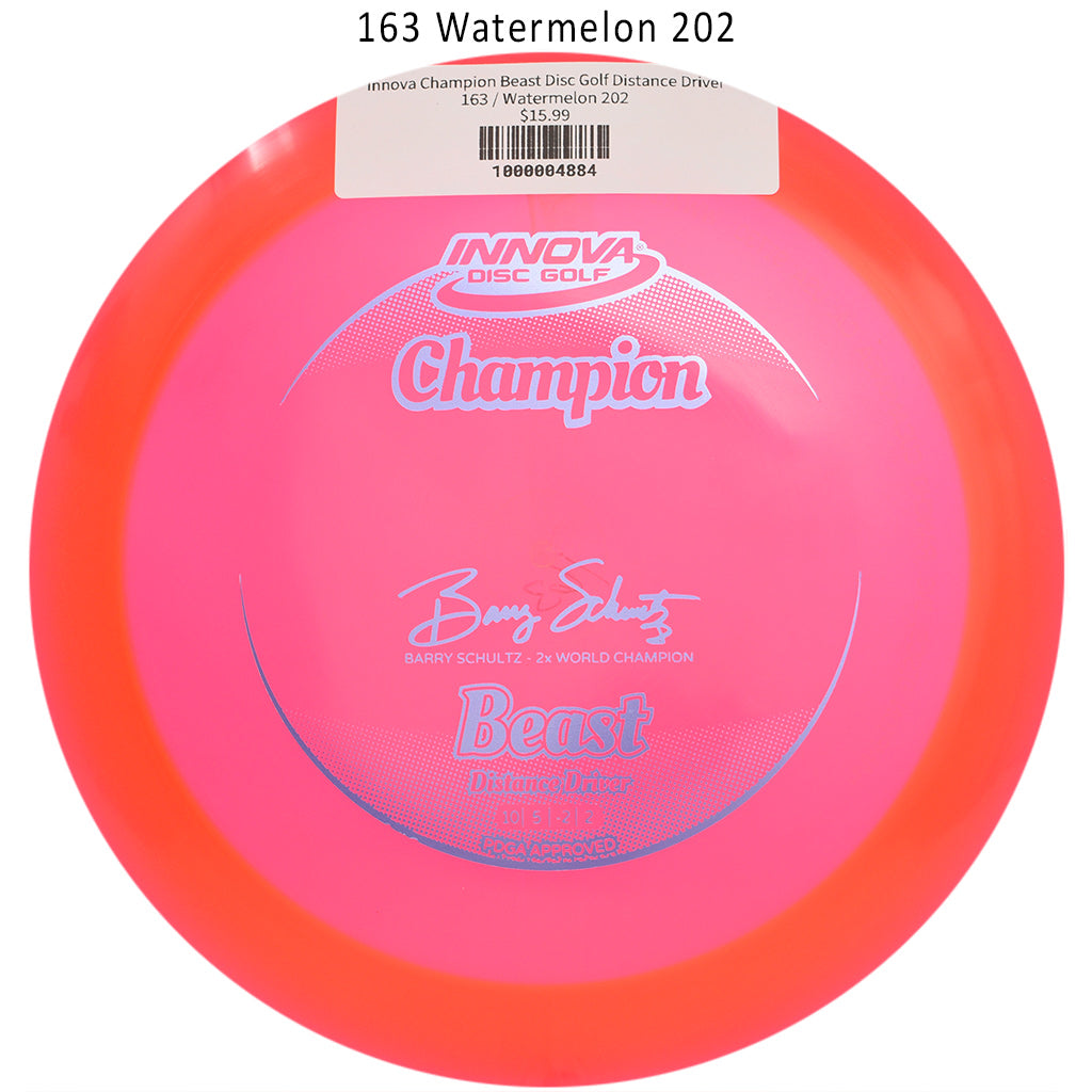 innova-champion-beast-disc-golf-distance-driver 163 Watermelon 202