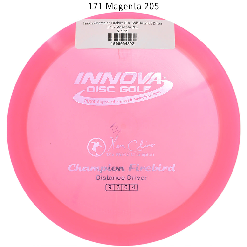 innova-champion-firebird-disc-golf-distance-driver 171 Magenta 205