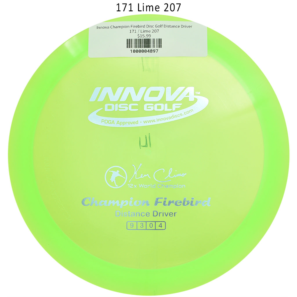 innova-champion-firebird-disc-golf-distance-driver 171 Lime 207