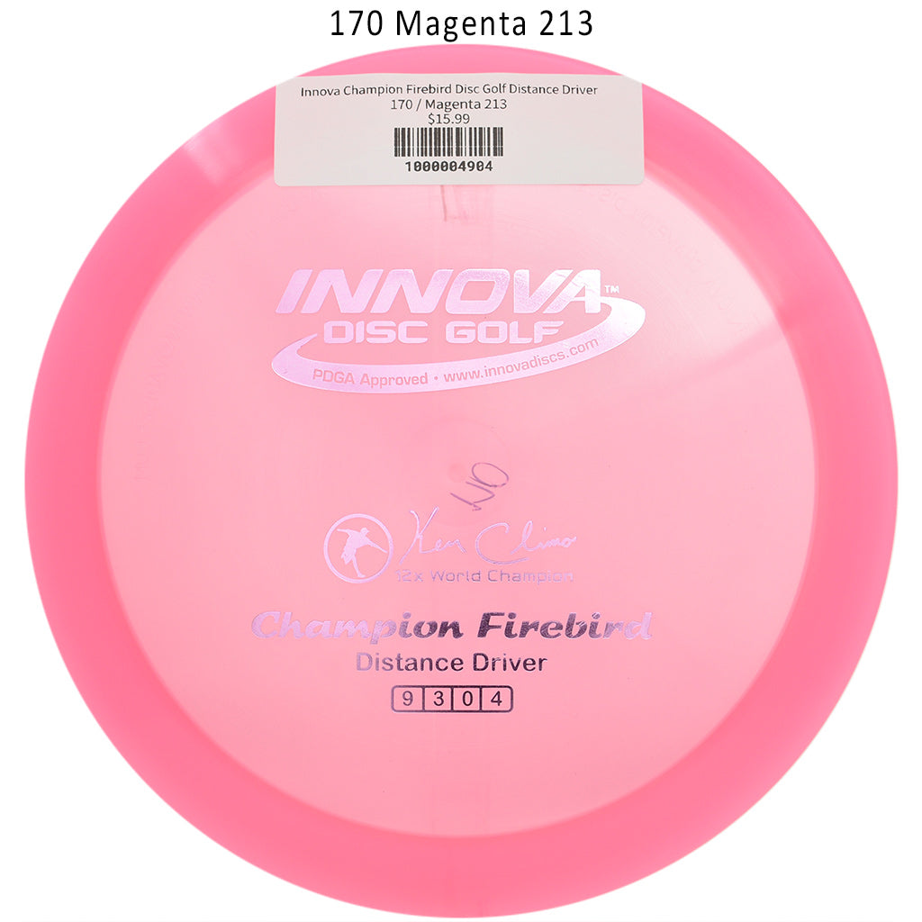 innova-champion-firebird-disc-golf-distance-driver 170 Magenta 213