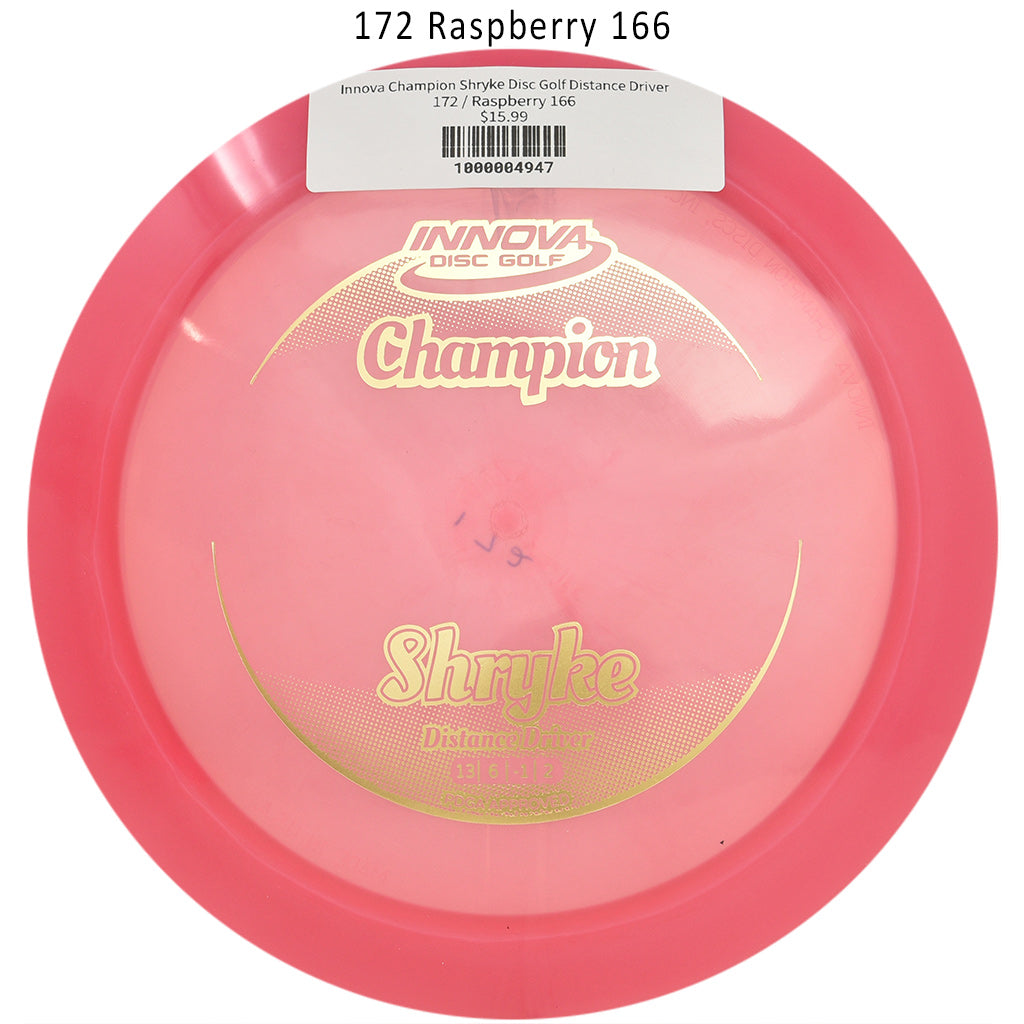innova-champion-shryke-disc-golf-distance-driver 172 Raspberry 166 
