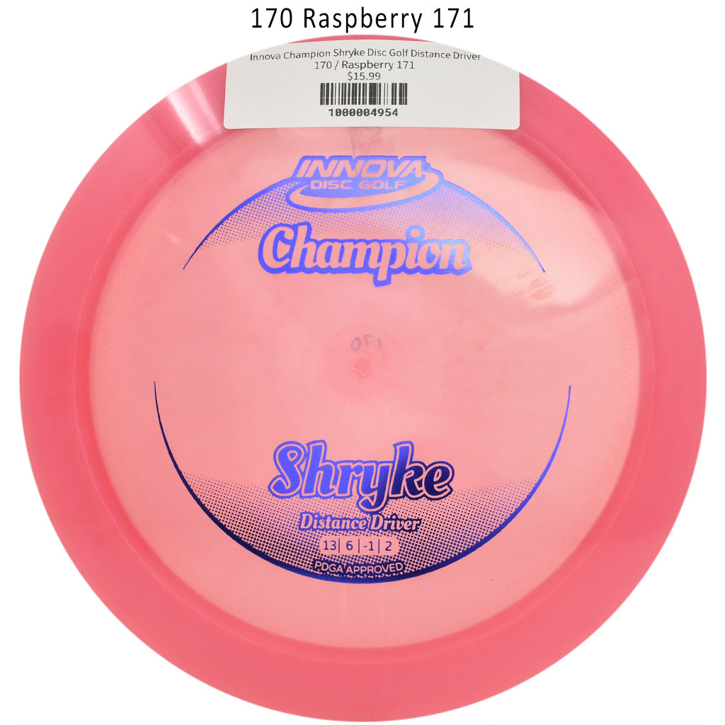 innova-champion-shryke-disc-golf-distance-driver 170 Raspberry 171 
