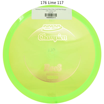 innova-champion-roc3-disc-golf-mid-range 176 Lime 117 