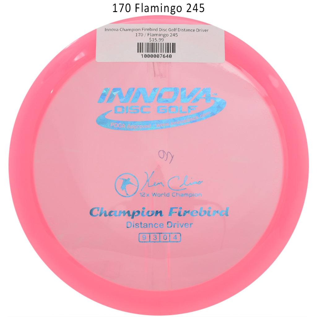 innova-champion-firebird-disc-golf-distance-driver 170 Flamingo 245