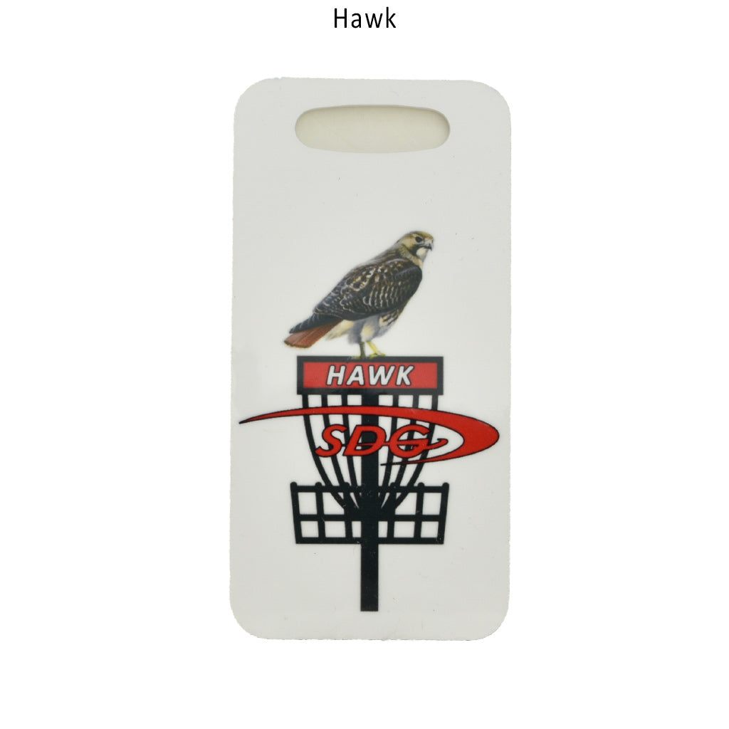 sabattus-disc-golf-course-bag-tags-disc-golf-accessories Hawk 