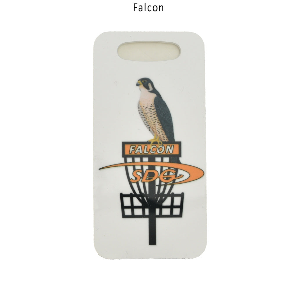 sabattus-disc-golf-course-bag-tags-disc-golf-accessories Falcon 