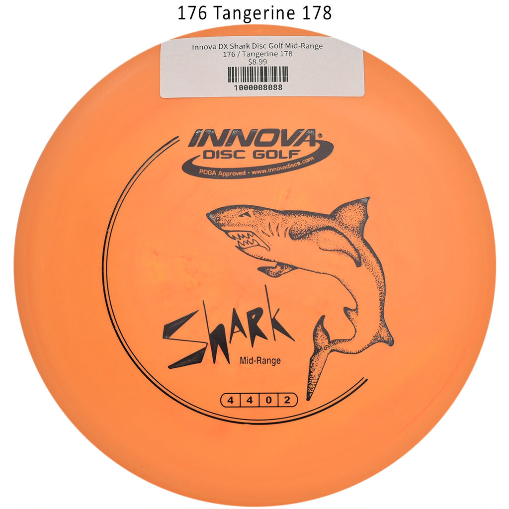 innova-dx-shark-disc-golf-mid-range 176 Tangerine 178 
