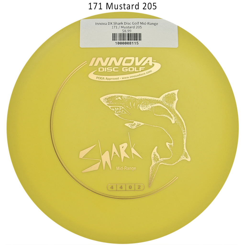 innova-dx-shark-disc-golf-mid-range 171 Mustard 205 