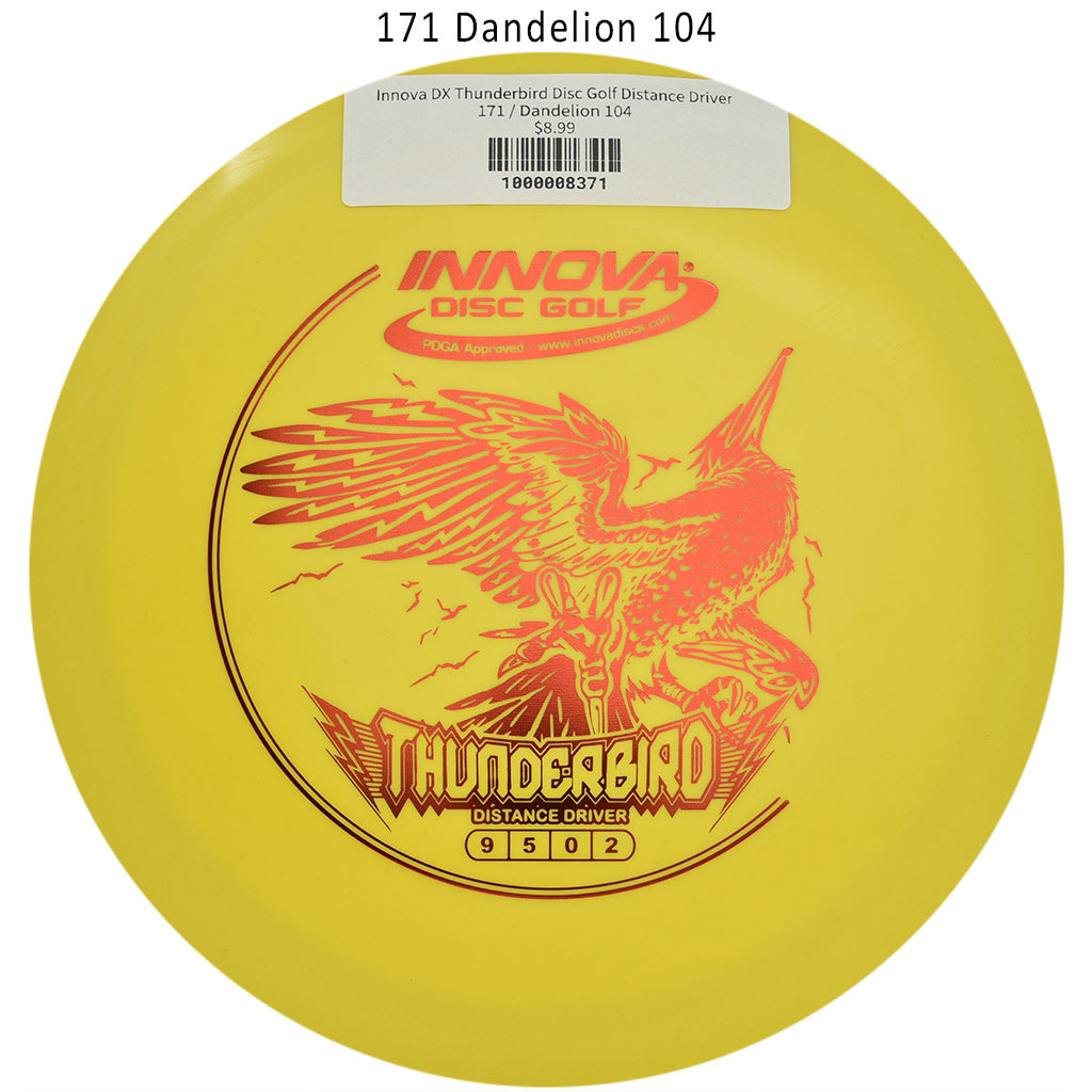 innova-dx-thunderbird-disc-golf-distance-driver 171 Dandelion 104 