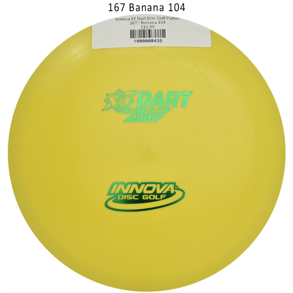 innova-xt-dart-disc-golf-putter 167 Banana 104