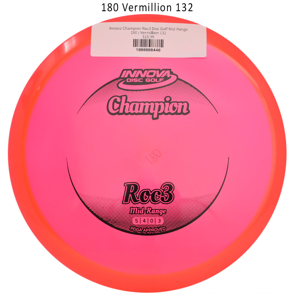 innova-champion-roc3-disc-golf-mid-range 180 Vermillion 132