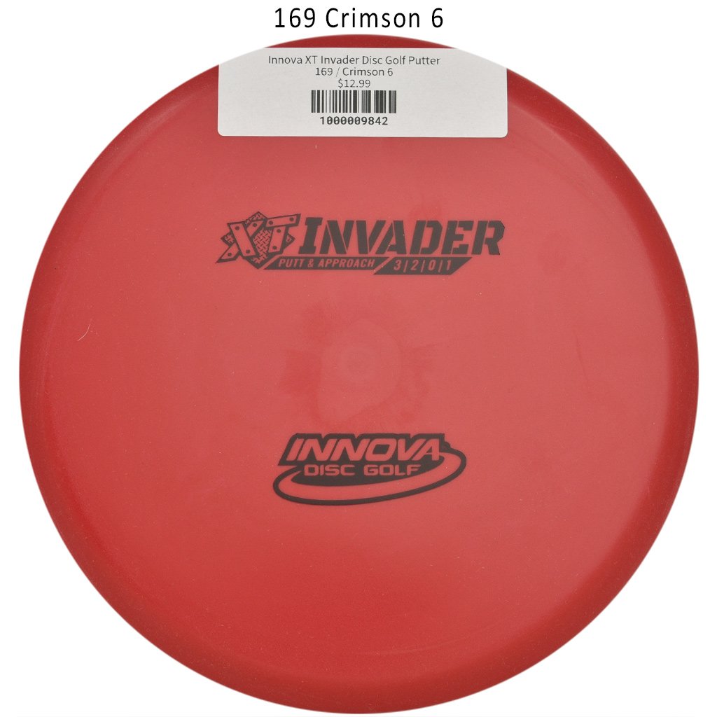 innova-xt-invader-disc-golf-putter 169 Crimson 6