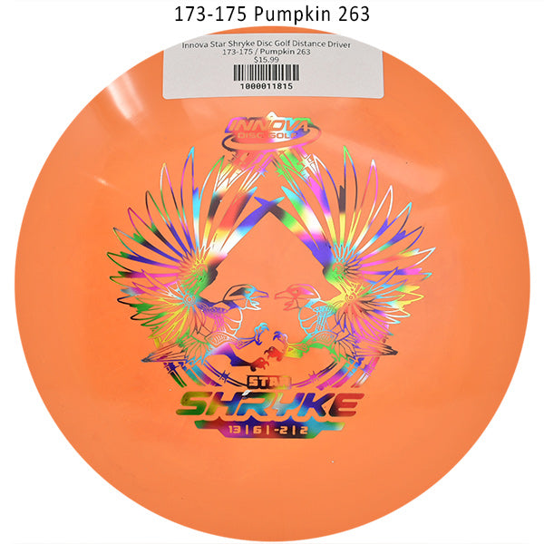 innova-star-shryke-disc-golf-distance-driver 173-175 Pumpkin 263