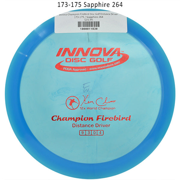 innova-champion-firebird-disc-golf-distance-driver 173-175 Sapphire 264