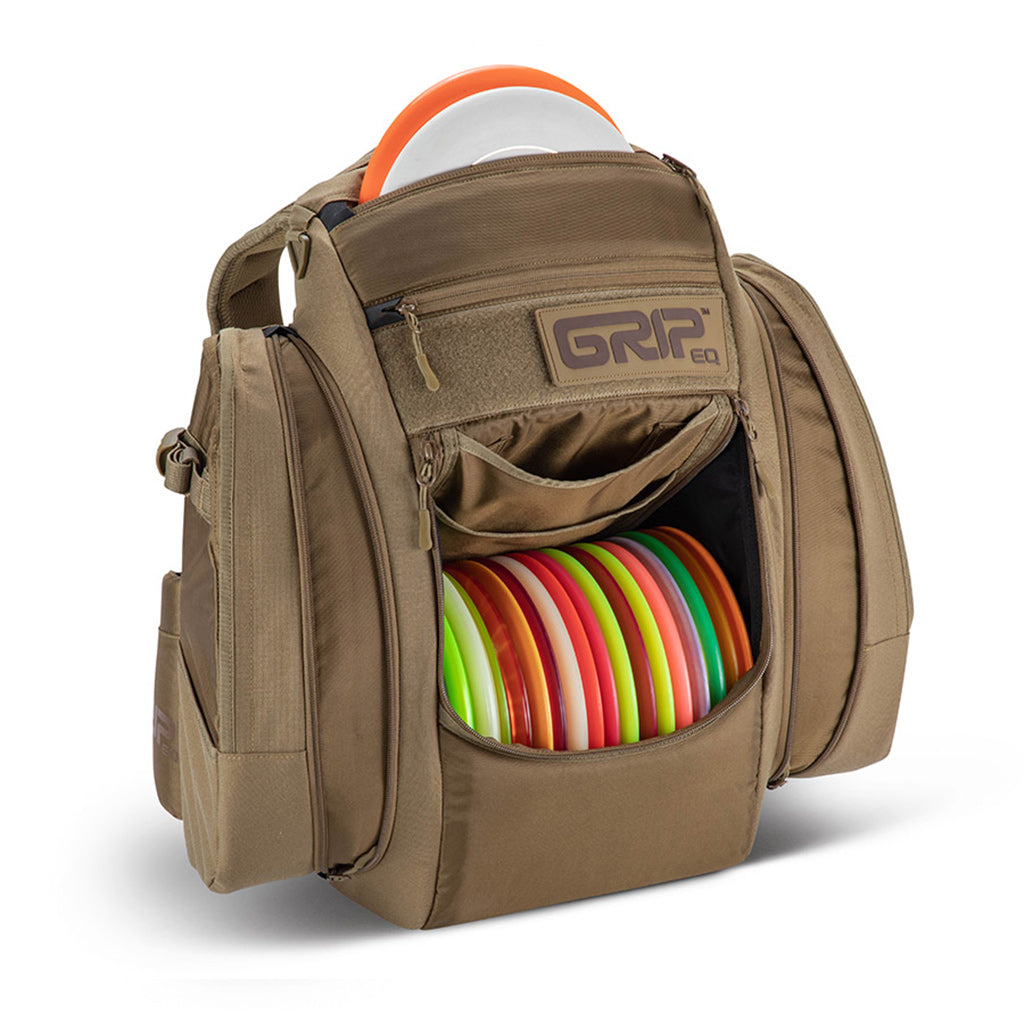 gripeq-bx3-series-disc-golf-bag Sand (Tan) 