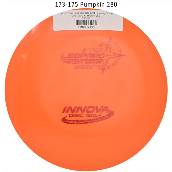innova-star-leopard-disc-golf-fairway-driver 173-175 Pumpkin 280