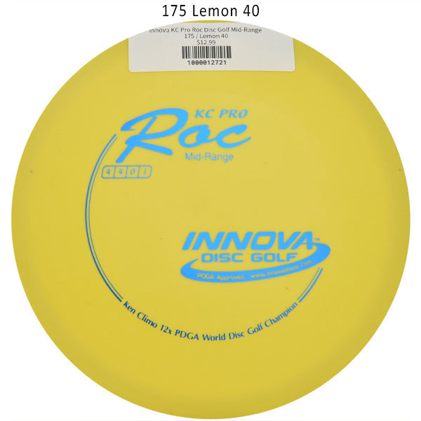 innova-kc-pro-roc-disc-golf-mid-range 175 Lemon 40