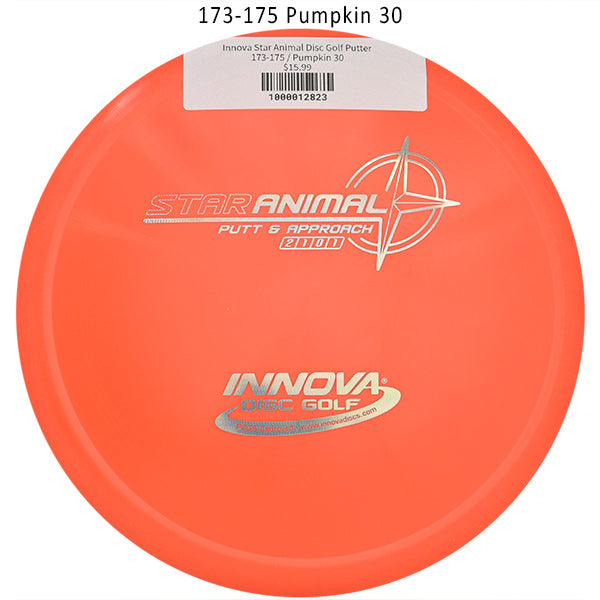 innova-star-animal-disc-golf-putter 173-175 Pumpkin 30