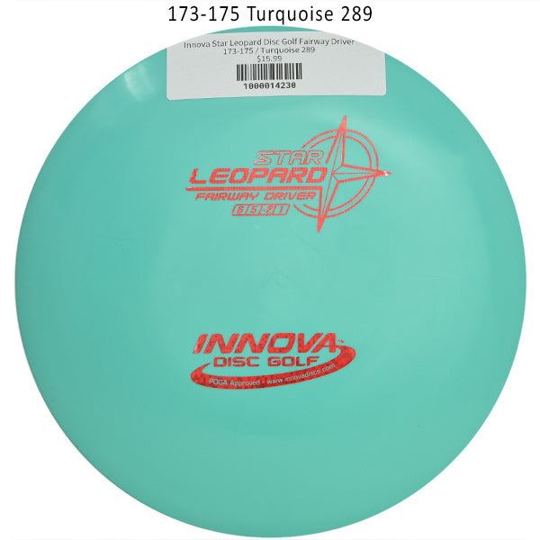 innova-star-leopard-disc-golf-fairway-driver 173-175 Turquoise 289