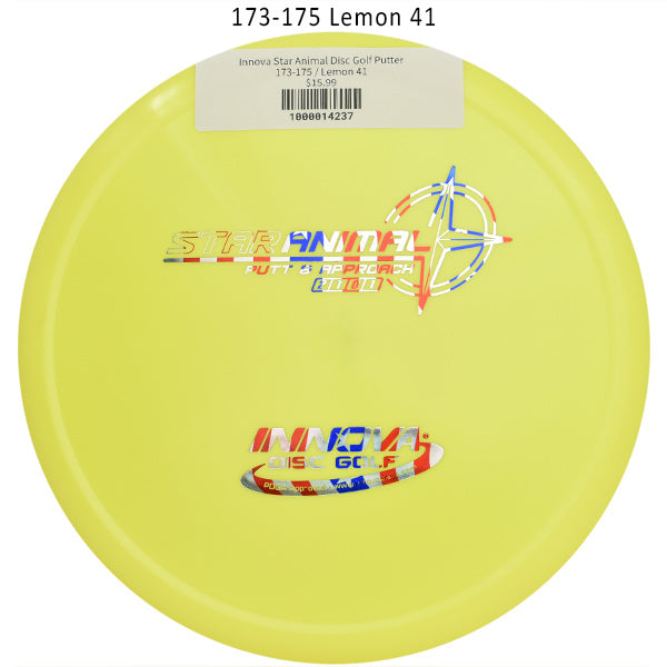 innova-star-animal-disc-golf-putter 173-175 Lemon 41