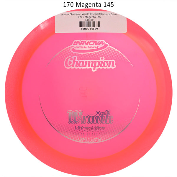 innova-champion-wraith-disc-golf-distance-driver 169 Pumpkin Orange 155 