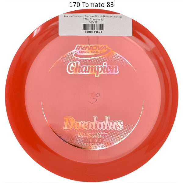 innova-champion-daedalus-disc-golf-distance-driver 170 Tomato 83