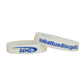 sdg-silicone-wristband-disc-golf-accessories Glow White-Blue Logo 