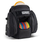 Disc Golf bag GripEQ (c) CX1 Compact Series in black front view 