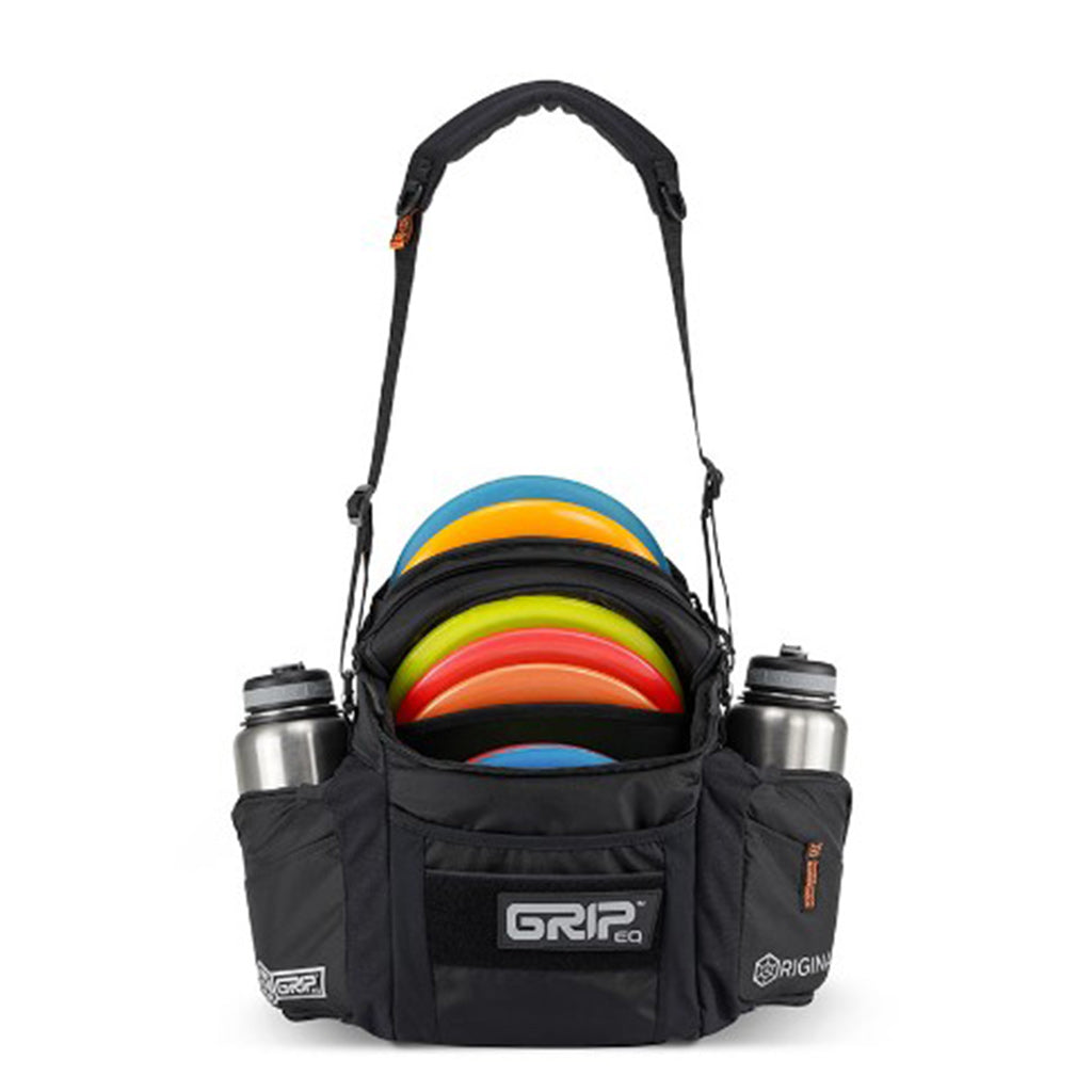 gripeq-g-g2-series-disc-golf-bag G2 Coal (Black) 