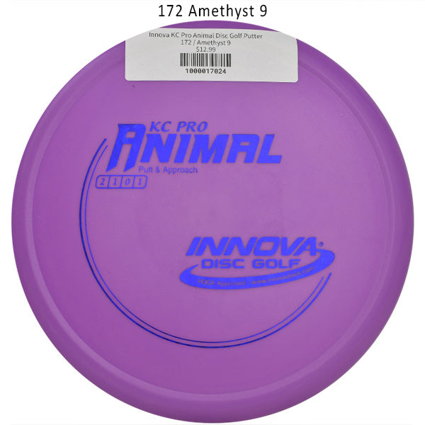 innova-kc-pro-animal-disc-golf-putter 172 Amethyst 9