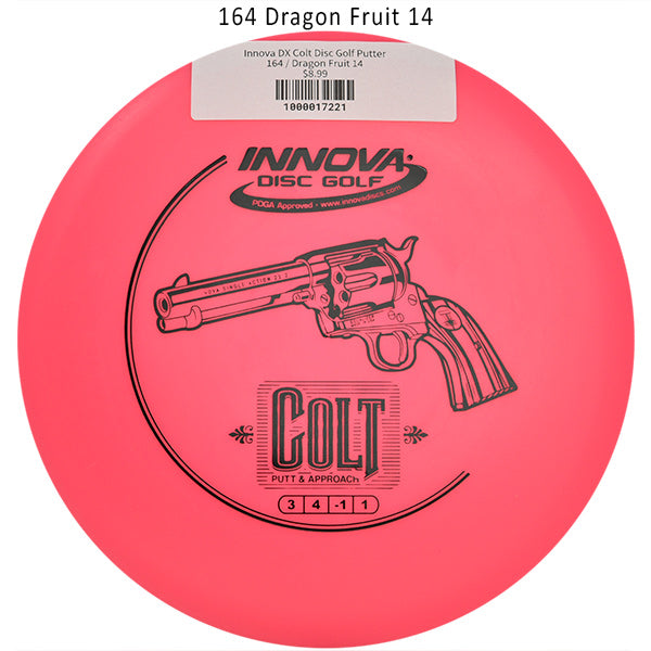 innova-dx-colt-disc-golf-putter 164 Dragon Fruit 14