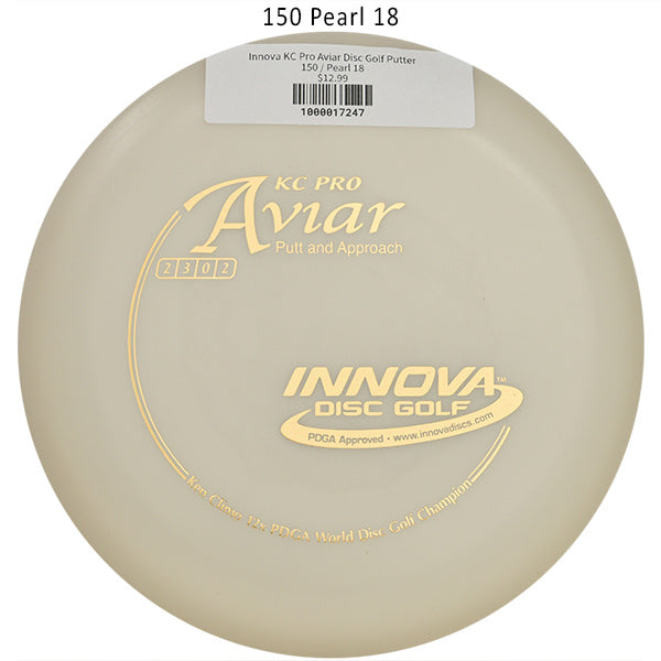 innova-kc-pro-aviar-disc-golf-putter 150 Pearl 18 
