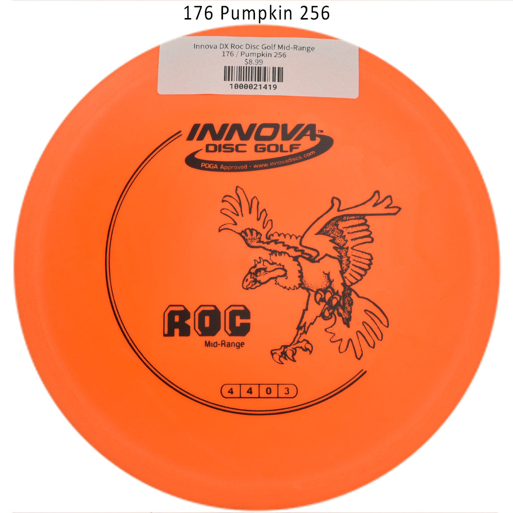innova-dx-roc-disc-golf-mid-range 176 Pumpkin 256 