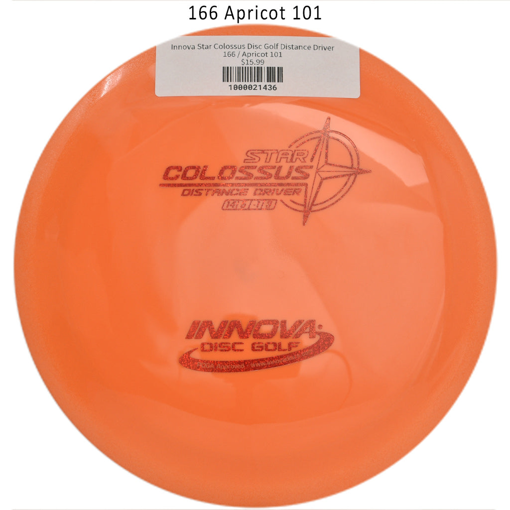 innova-star-colossus-disc-golf-distance-driver 166 Apricot 101