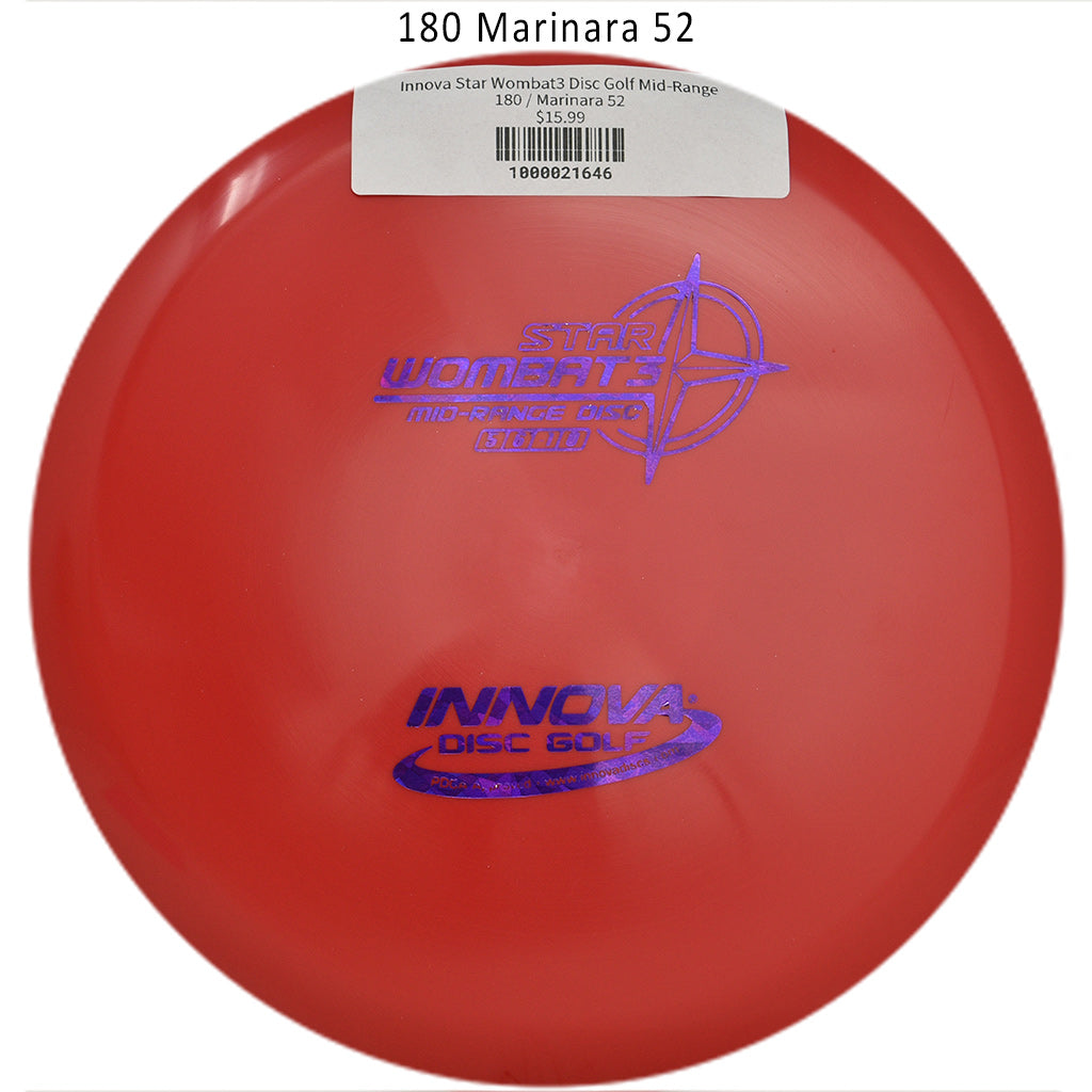 innova-star-wombat3-disc-golf-mid-range 180 Marinara 52 