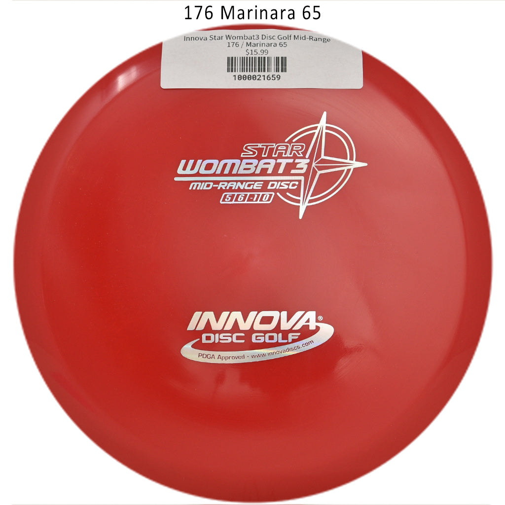 innova-star-wombat3-disc-golf-mid-range 176 Marinara 65 