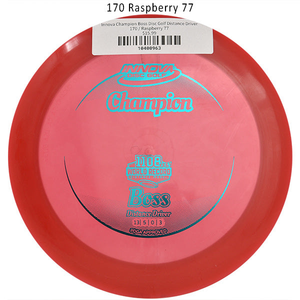 innova-champion-boss-disc-golf-distance-driver 170 Raspberry 77
