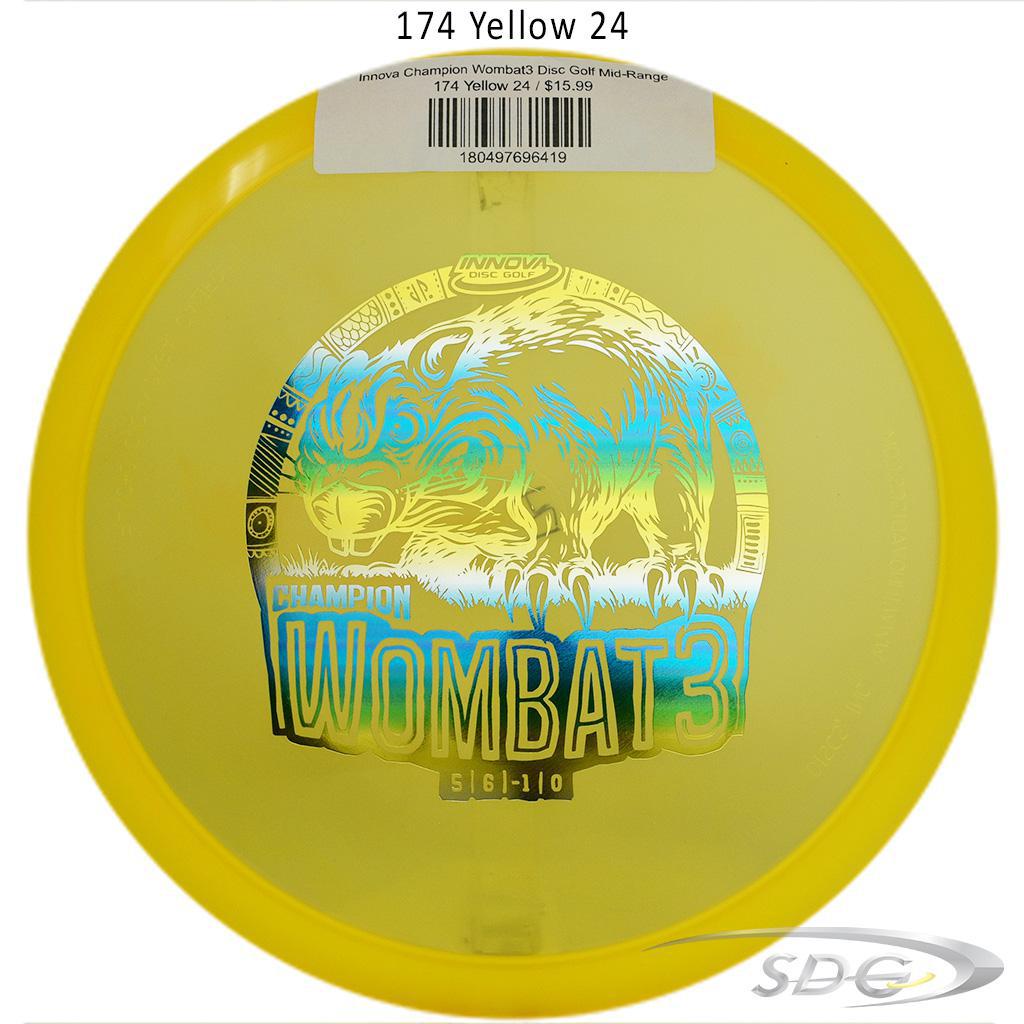 innova-champion-wombat3-disc-golf-mid-range 174 Yellow 24 