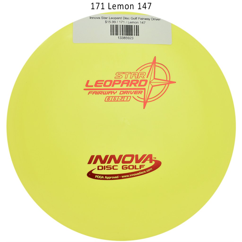 innova-star-leopard-disc-golf-fairway-driver 171 Lemon 147