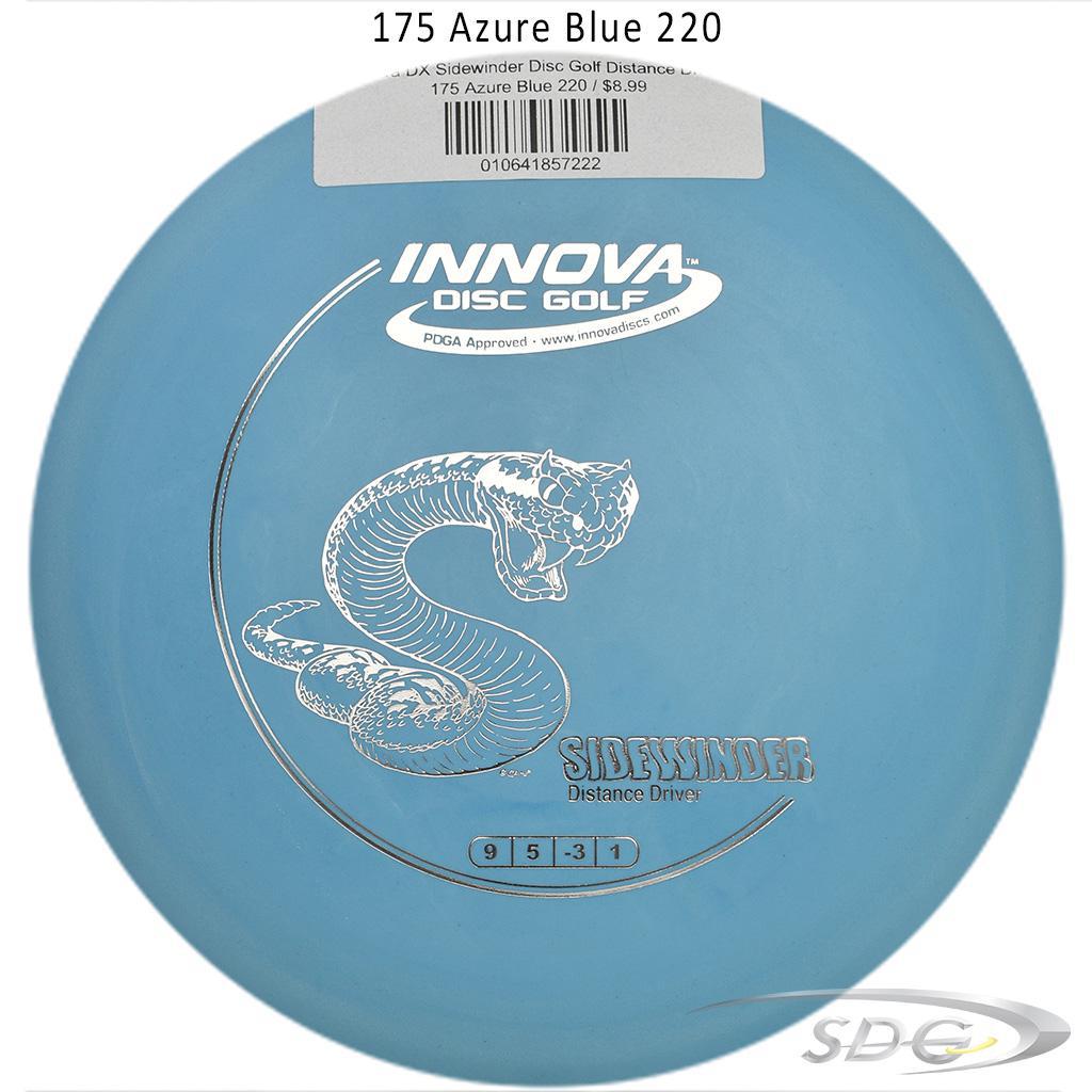 innova-dx-sidewinder-disc-golf-distance-driver 175 Azure Blue 220 