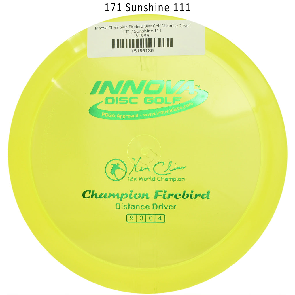 innova-champion-firebird-disc-golf-distance-driver 171 Sunshine 111