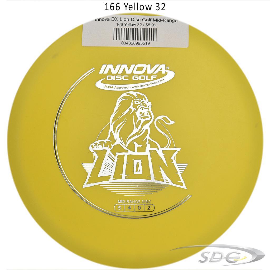 innova-dx-lion-disc-golf-mid-range 166 Yellow 32 