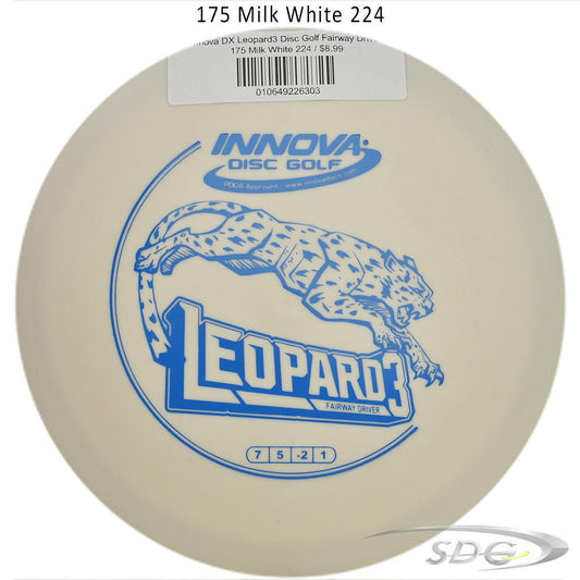 innova-dx-leopard3-disc-golf-fairway-driver 175 Milk White 224 