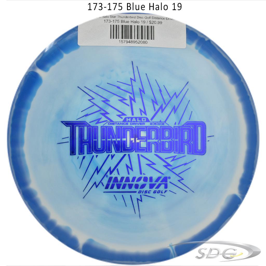innova-halo-star-thunderbird-disc-golf-distance-driver 173-175 Blue Halo 19 