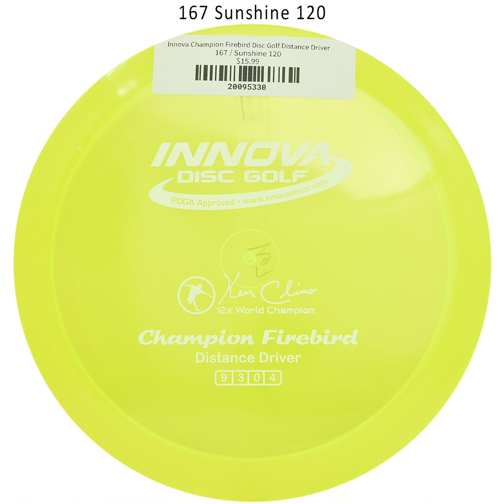 innova-champion-firebird-disc-golf-distance-driver 167 Sunshine 120