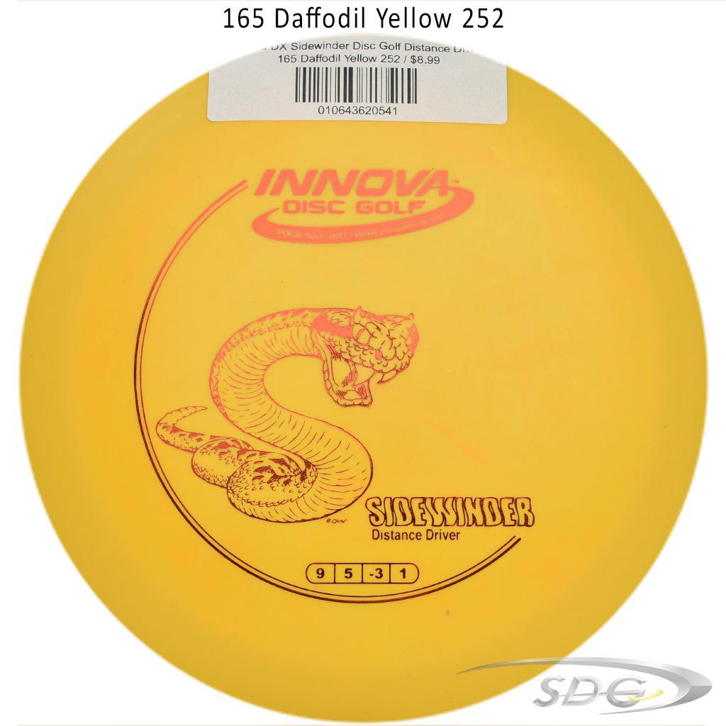 innova-dx-sidewinder-disc-golf-distance-driver 165 Daffodil Yellow 252 