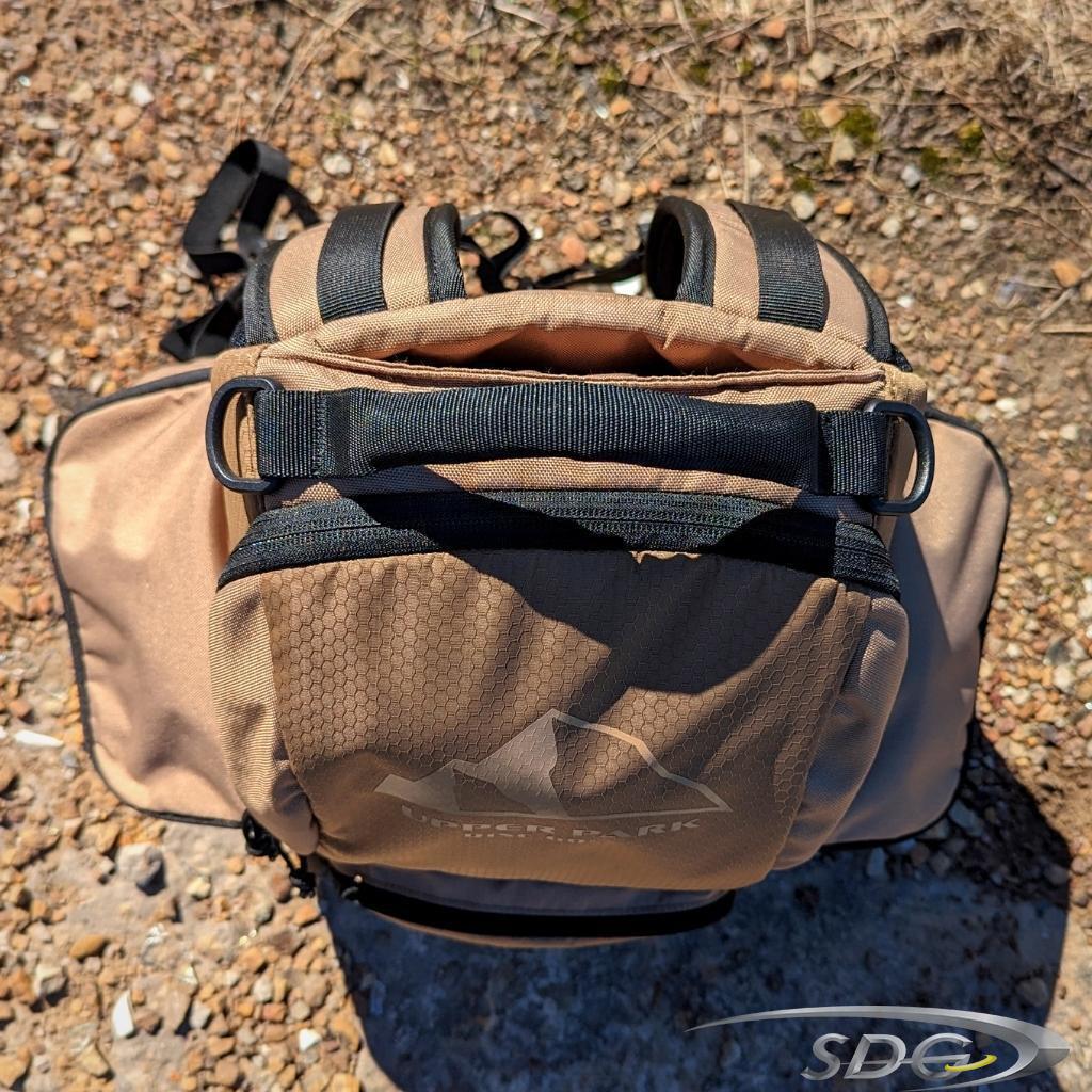 Upper Park The Pinch Pro Disc Golf Bags dune top view