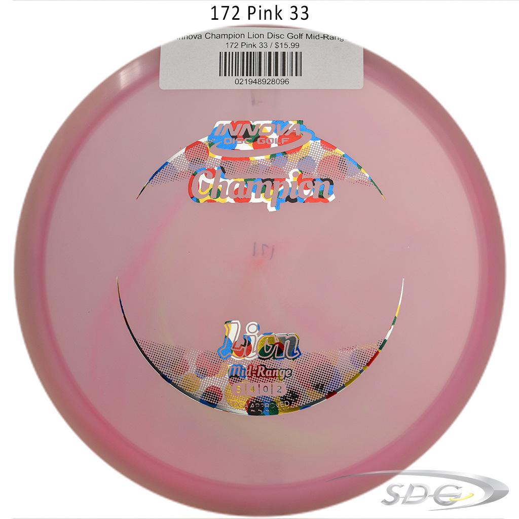 innova-champion-lion-disc-golf-mid-range 172 Pink 33 