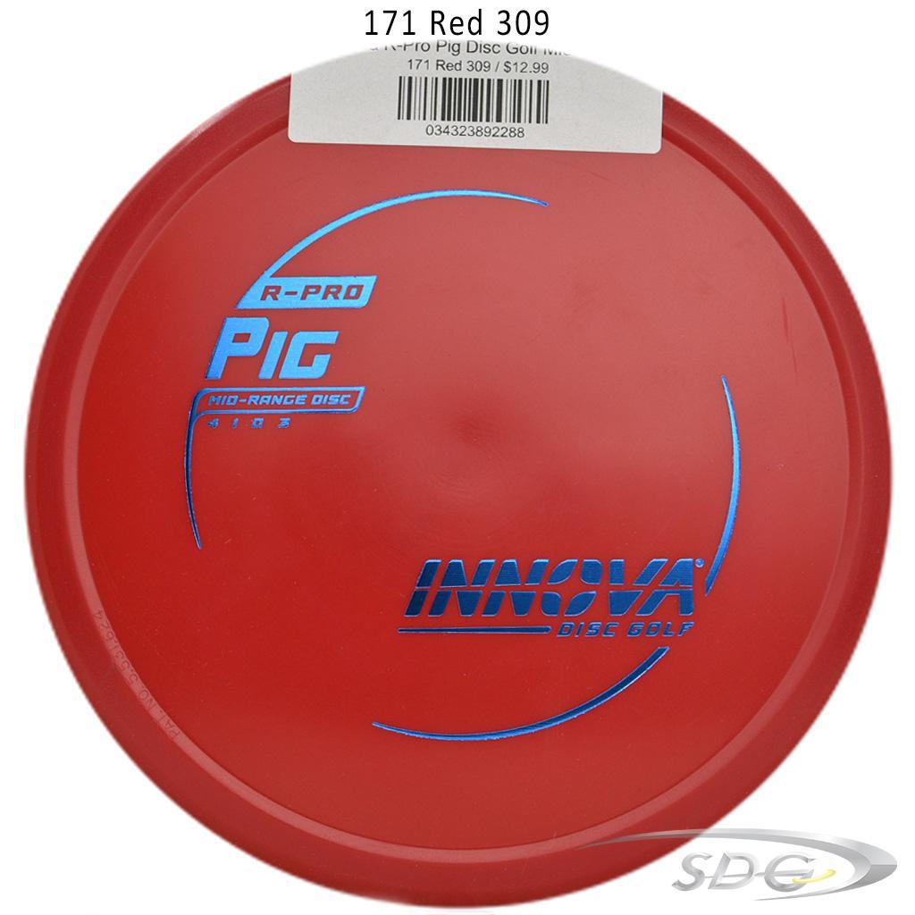 innova-r-pro-pig-disc-golf-mid-range 171 Red 309 