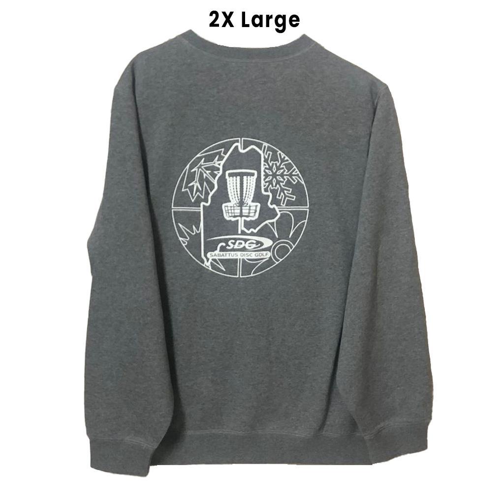 sdg-4-season-crewneck-sweatshirt-disc-golf-apparel 2XL Vintage Heather